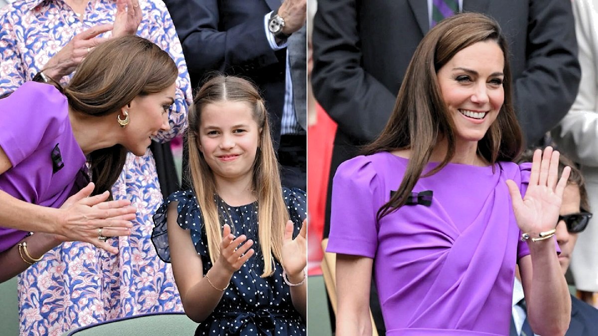 Kate Middleton Princess Of Wales Attends Wimbledon Men's Final