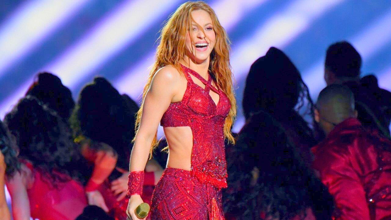 Shakira Spotted During First Copa America Halftime Show at the 2024 Final Match